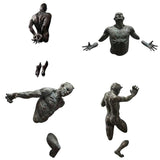 3D Through Wall Figure Sculpture - ProDeco