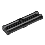 Black Carbon Fiber 2 Tube Cigar Case - ProDeco
