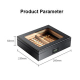 Black Cedar Cigar Humidor Wood - ProDeco
