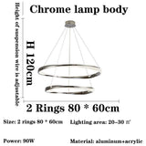 Chandelier Circle Rings Lighting - ProDeco