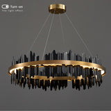 Chandelier Round Luxury lighting FS - ProDeco