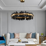 Chandelier Round Luxury lighting FS - ProDeco