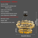 Chandelier Round Luxury lighting FS - ProDeco