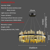 Chandelier Round Luxury lighting FS - ProDeco