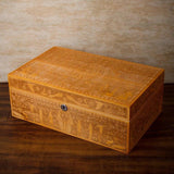Cigar Box Retro Carved Cigar Humidor - ProDeco