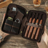 Cigar Humidor 4-Piece Handcrafted Wrist - ProDeco