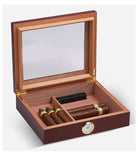 Cigar Humidor Glass Top Portable - ProDeco
