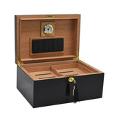 Cigar Humidor With Hygrometer Humidifier - ProDeco