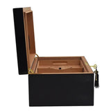 Cigar Humidor With Hygrometer Humidifier - ProDeco