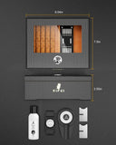 Cigar Humidor With Hygrometer Set - ProDeco