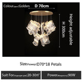 Designer Acryl Hanging Chandelier Lighting - ProDeco