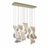 Designer Acryl Hanging Chandelier Lighting - ProDeco