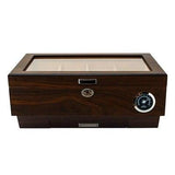 Glass Top Cigar Display Humidor With Divider - ProDeco