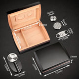 Humidor With Ashtray Hygrometer Cigar Set - ProDeco