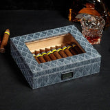 Portable Cedar Cigar Humidor Leather - ProDeco