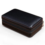 Travel Cigar Humidor Case Leather Cedar - ProDeco