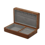 Walnut Jewelry Storage Box Organizer - ProDeco