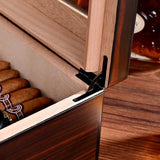 Wood Glass Humidor for 25-50 Cigars - ProDeco
