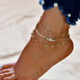 Anklets Bohemian Shell Heart Summer - ProDeco