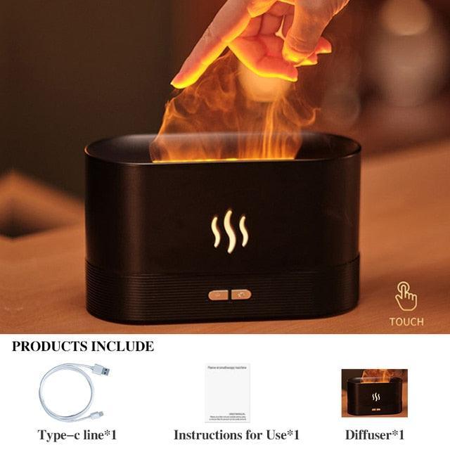 Aroma Flame Lamp Humidifier - ProDeco