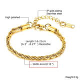 Bracelets Golden Layering - ProDeco