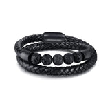 Bracelets Volcanic Stone Leather - ProDeco
