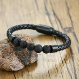 Bracelets Volcanic Stone Leather - ProDeco
