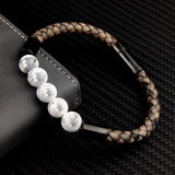 Bracelets Volcanic Stone Leather - ProDeco