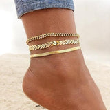 Casual Anklets Multi-layer Braided - ProDeco