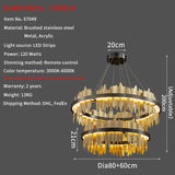 Chandelier Round Luxury lighting FS - ProDeco