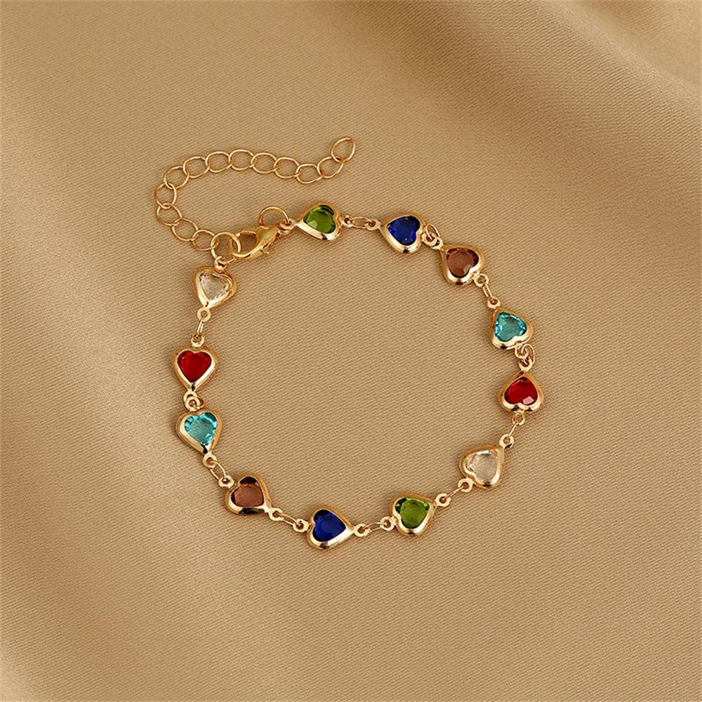 Colorful Love Link Chain Bracelets - ProDeco