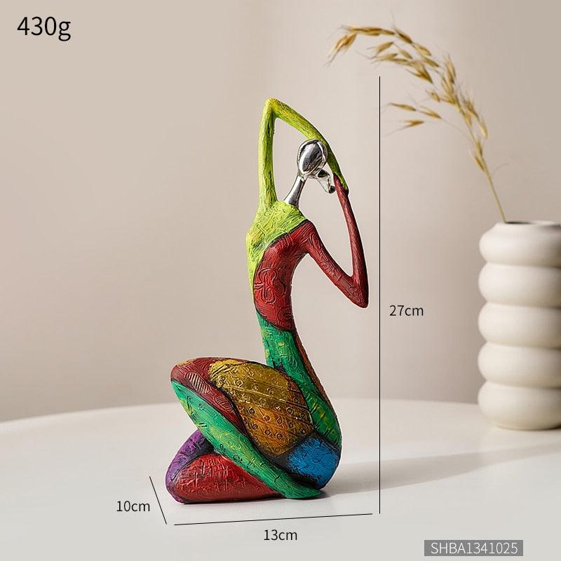 Creative Colorful Abstract Figure Sculpture FS - ProDeco
