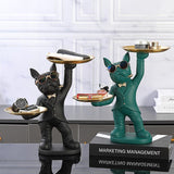 French Bulldog Butler Sculptures - ProDeco