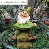 Garden Ornaments Leaf Dwarfs - ProDeco