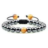 Hematite Beads Health Protection Braided Bracelet - ProDeco