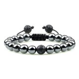 Hematite Beads Health Protection Braided Bracelet - ProDeco