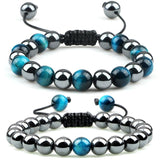 Hematite Beads Health Protection Braided Bracelet - ProDeco