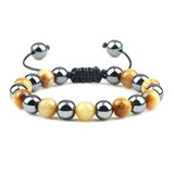 Hematite Beads Health Protection Braided Bracelet - ProDeco