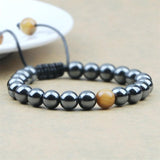 Hematite Beads Health Protection Braided Bracelet - ProDeco
