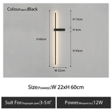 Long bedside lamp decoration - ProDeco