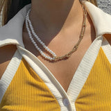 Necklace Baroque Pearl Chain - ProDeco