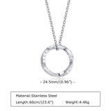 Necklace Mobius Round - ProDeco