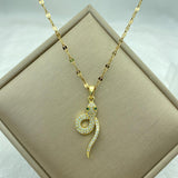Necklace Zircon Mermaid Heart Butterfly - ProDeco
