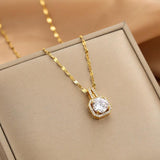 Necklace Zircon Mermaid Heart Butterfly - ProDeco