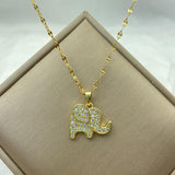 Necklace Zircon Mermaid Heart Butterfly - ProDeco