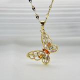 Necklace Zircon Mermaid Heart Butterfly - ProDeco