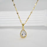 Necklace Zircon Mermaid Heart Butterfly - ProDeco