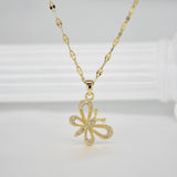 Necklace Zircon Mermaid Heart Butterfly - ProDeco