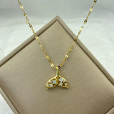 Necklace Zircon Mermaid Heart Butterfly - ProDeco