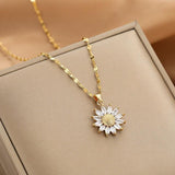 Necklace Zircon Mermaid Heart Butterfly - ProDeco
